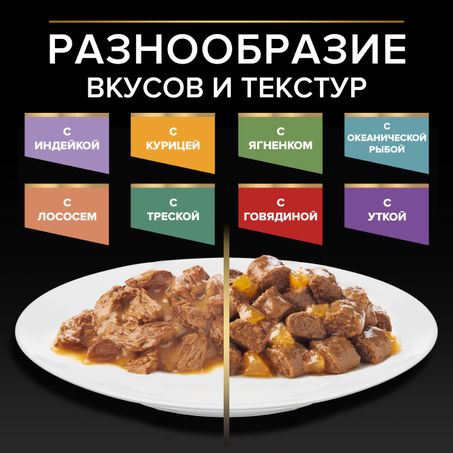 Влажный корм PRO PLAN® DERMA CARE для взрослых кошек для здоровья кожи и красоты шерсти, с треской в соусе, 85г