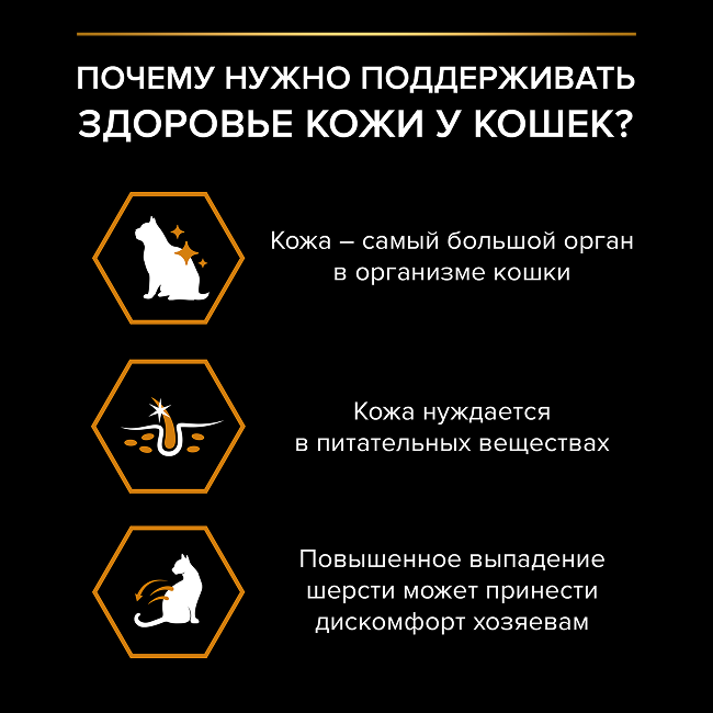 PRO PLAN® DERMA CARE для взрослых кошек для красоты шерсти и здоровья кожи, с высоким содержанием лосося