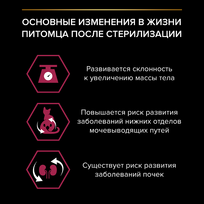 PRO PLAN® Sterilised SAVOURY DUO с двойным вкусом для взрослых стерилизованных привередливых кошек, с уткой и с печенью