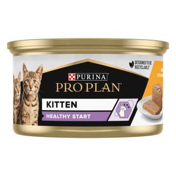 PRO PLAN® HEALTHY START для котят, паштет с курицей
